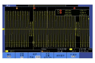 Anvendelse af Voltage Dips Generator